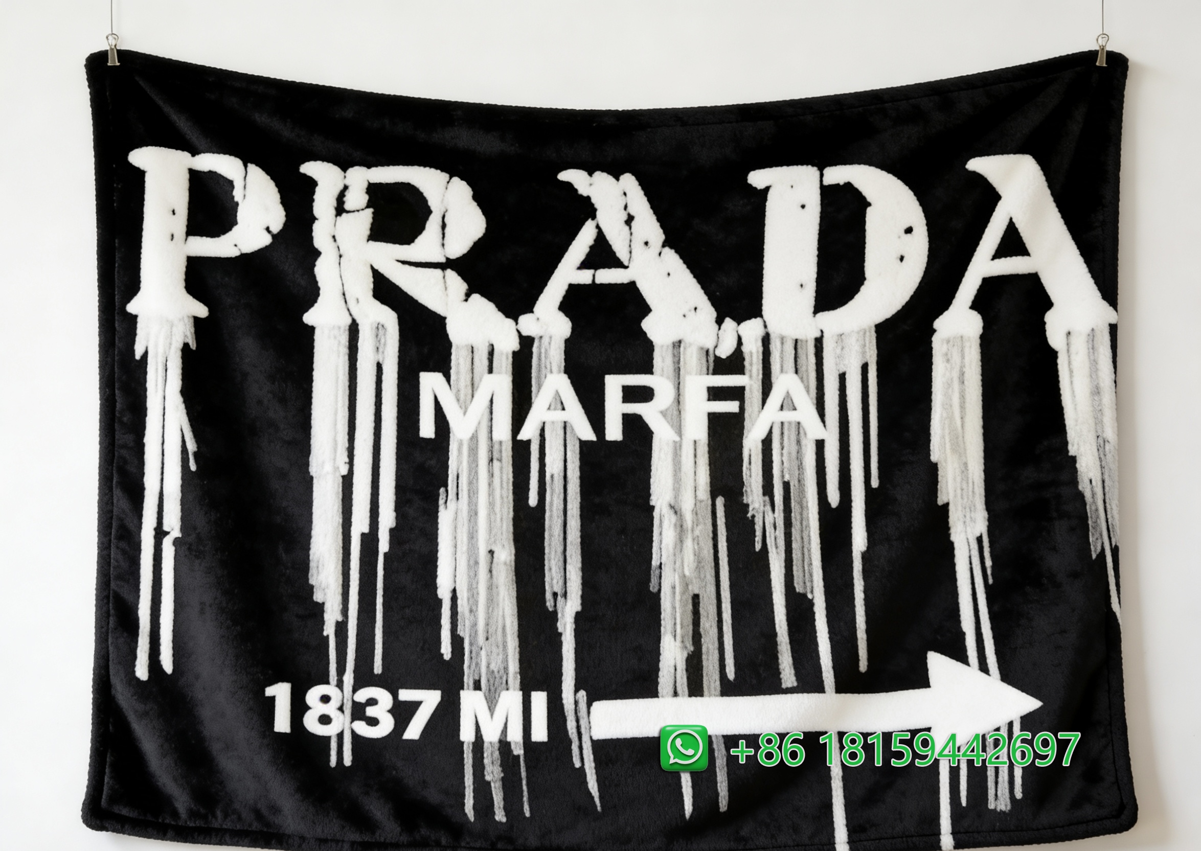 Prada Throw Blankets
